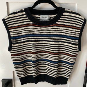 Rachel Comey Multi Stripe Cropped Sweater XS